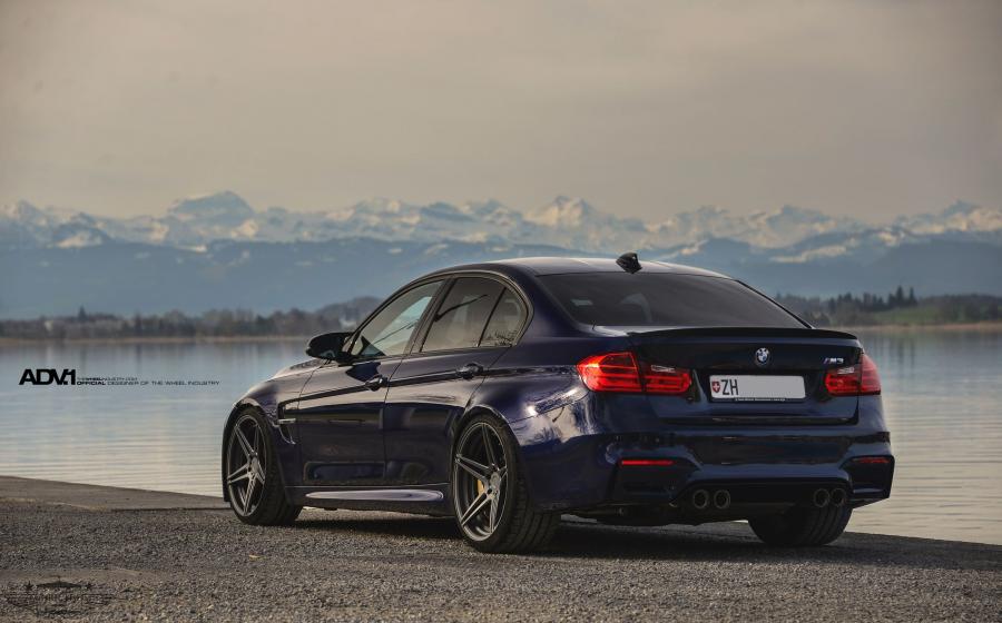  BMW M3 Sedan on ADV.1 Wheels (ADV05MV2) 2015 года  (фото 8 из 11)